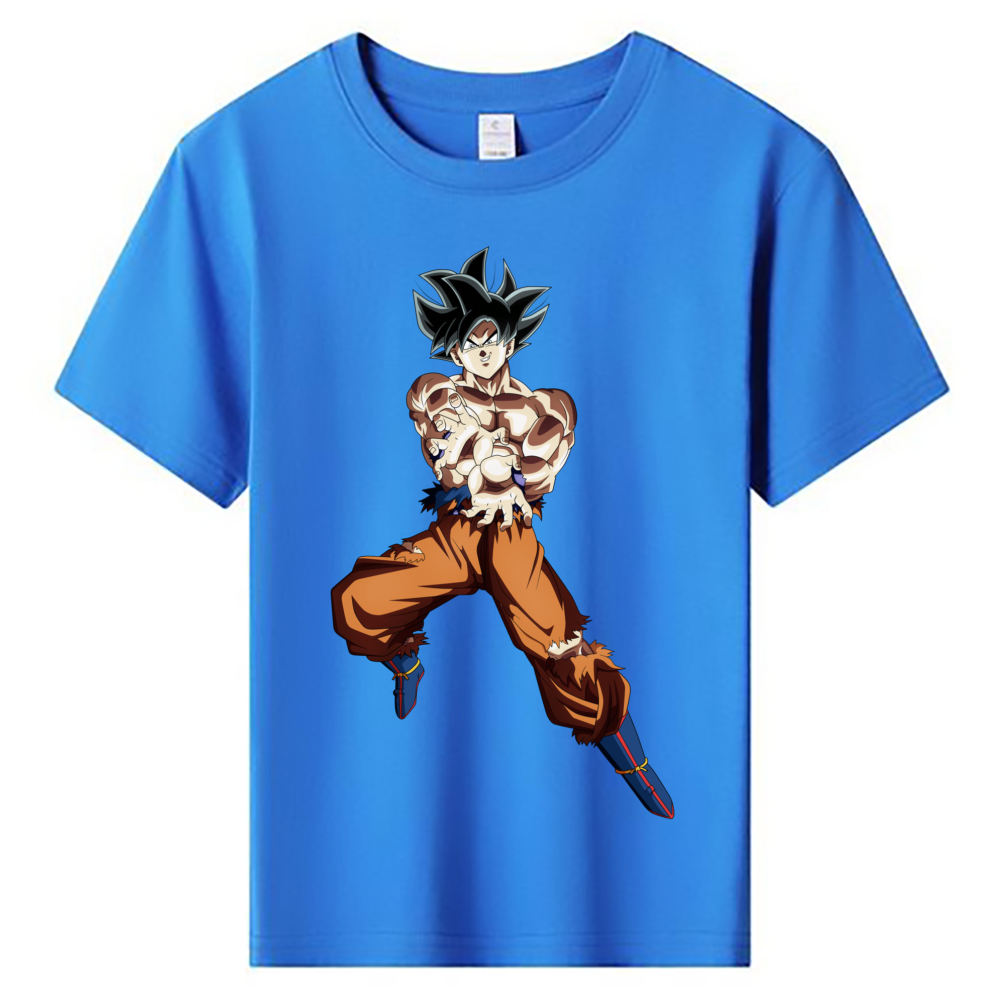 （画像用） ドラゴンボール 孫悟空（そん ごくう）Son Goku カカロット DRAGON BALL Kakarotto 綿100％キッズTシャツ（フロントプリント）